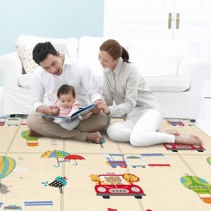 tapis de jeu antichoc pliable