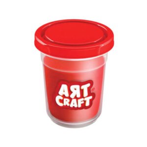 pâte à modeler rouge art craft