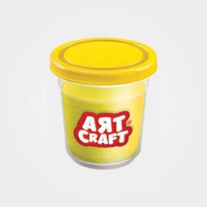 art craft pâte jaune