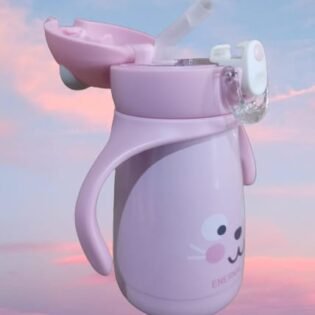 tasse double paroi 300ml rose