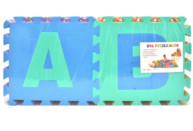 eva puzzle mat alphabet