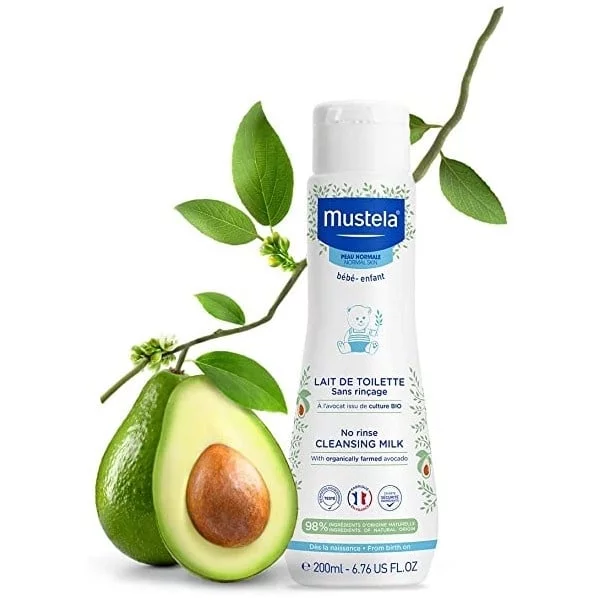 mustela les essentiels lait de toilette 200ml