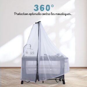 lit-parc-cododo-3en1-multifonction-gris-4 Lit parc codo multifonction 3en1 moustiquaire 360