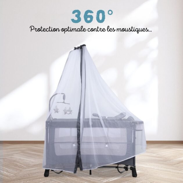 lit-parc-cododo-3en1-multifonction-gris-4 Lit parc codo multifonction 3en1 moustiquaire 360