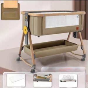 Berceau-cododo-multifonctionnel-Gary-Baby-khaki statut lit parc cododo gary baby beige2