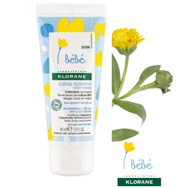 profil crème nutritive klorane bébé