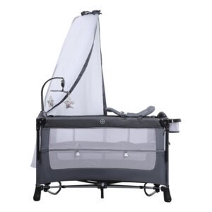Lit-parc-cododo-multifonction-3en1-4 profil lit parc cododo 3en1 gris