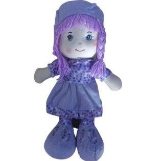 profil poupée chiffon mauve