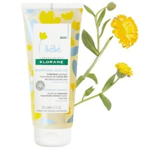 Shampoing-demelant-au-calendula-200ml-Klorane shampoing 200ml klorane bébé