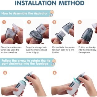 installation aspirateur nasal vzn