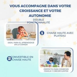 statut chaise haute évolutive pour bébé