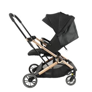 profil poussette rotative à 360° noire baobaohao 1