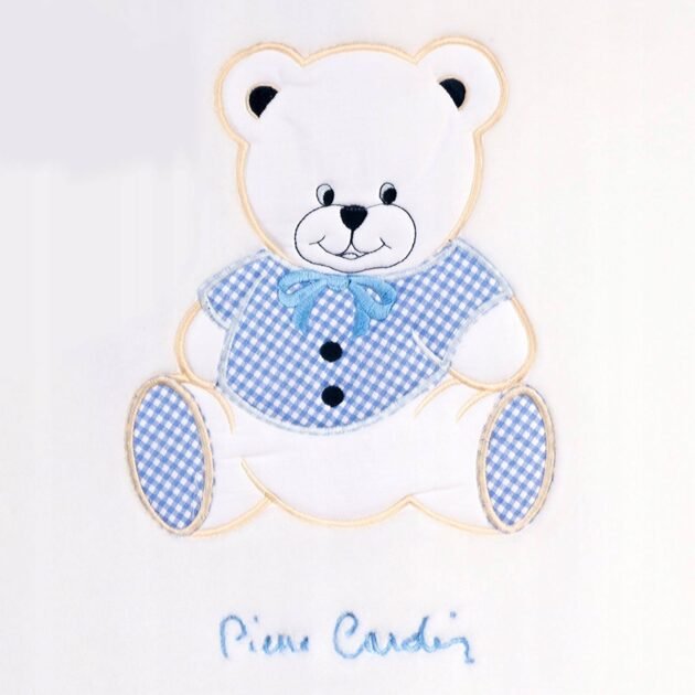 ourson couverture nancy bleu