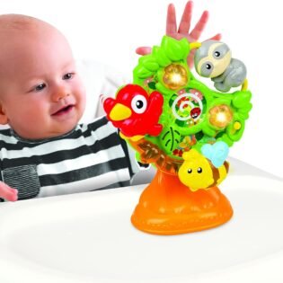 winfun jouet interactif arbre tournant