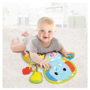 jungle-fun-tummy-time-pillow-winfun-4 confortable coussin jungle winfun
