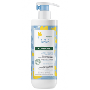 klorane bébé lait de toilette hydratante