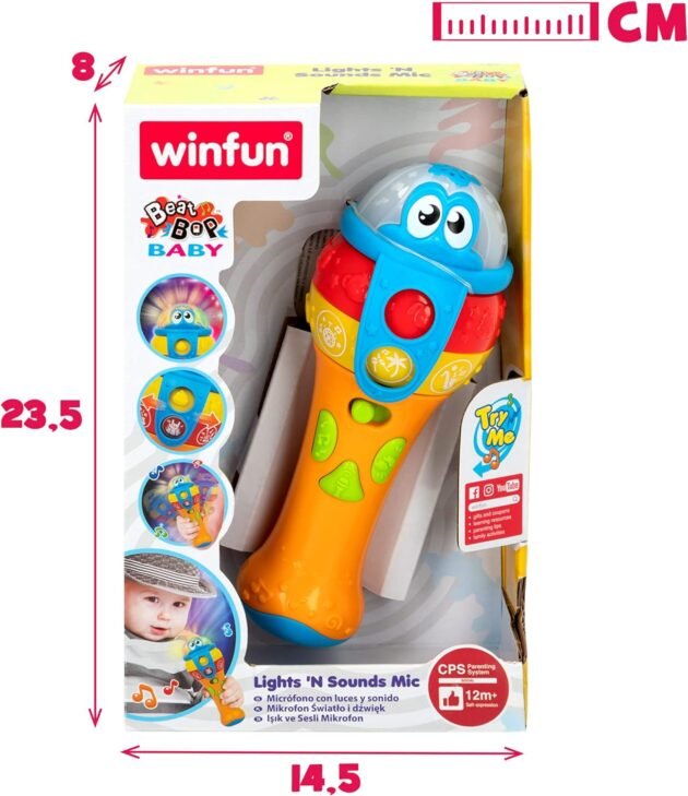 emballage micro avec son winfun