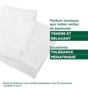 klorane bébé lingettes x70 pratique