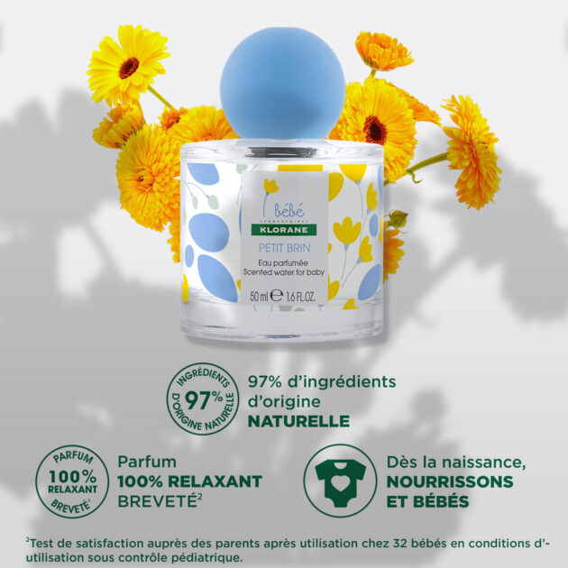 klorane bébé eau parfumée 50ml