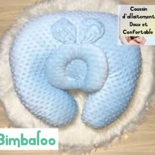statu coussin d'allaitement bimbaloo bleu