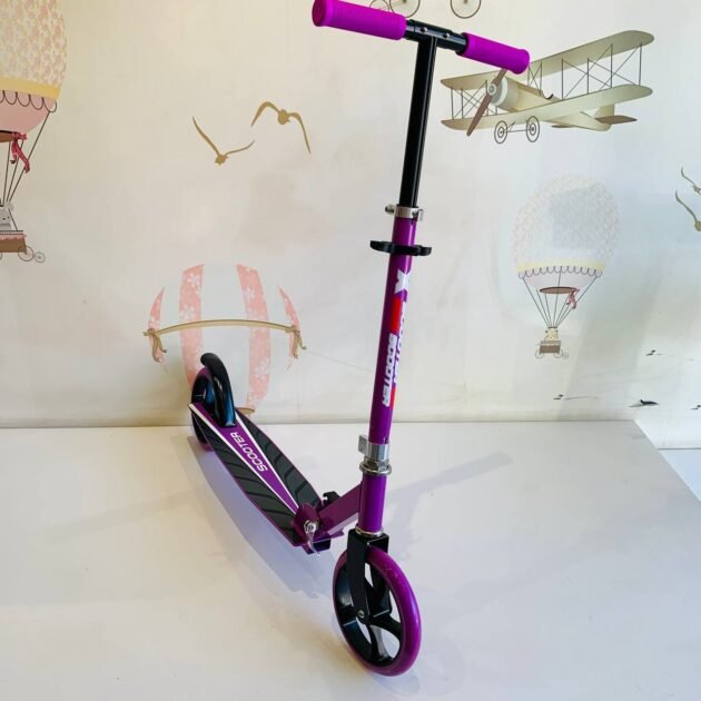 profil trottinette Deluxe 100kg purple