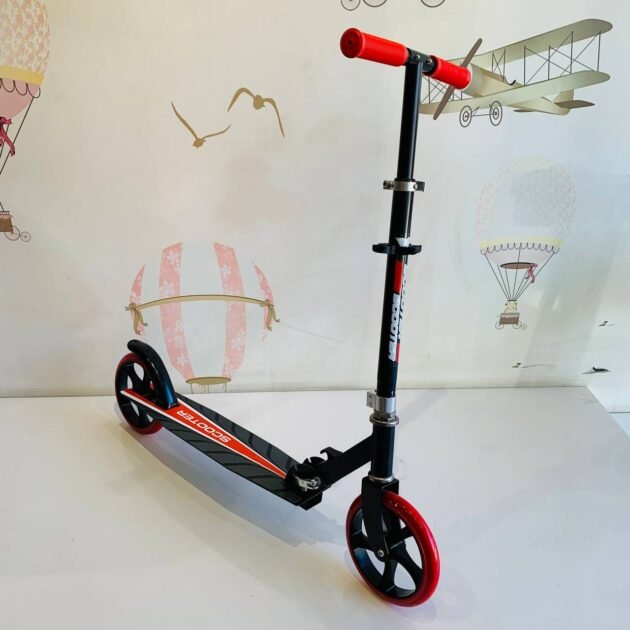 profil trottinette Deluxe 100kg red