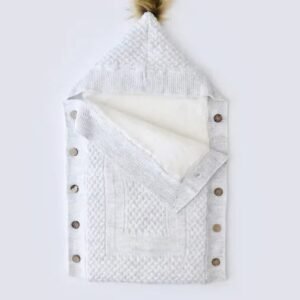 statut emmaillotage tricot bibaby gris