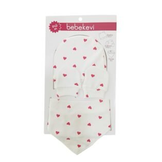 Ensemble-bonnet-moufles-et-foulard-Bebekevi-coeur profil bebekevi ensemble bonnet moufles