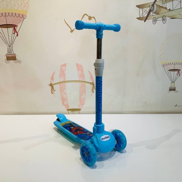 mon bébé trottinette bleu