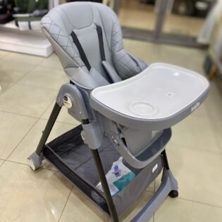 chaise-haute -evolutif-kidilo-2 statut chaise haute kidilo gris