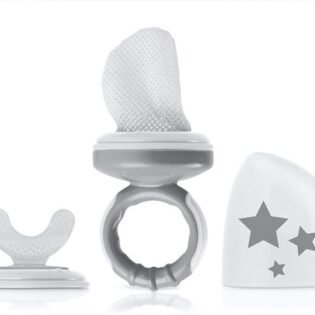 Distributeur d'aliment anti étouffement en silicone Kiokids