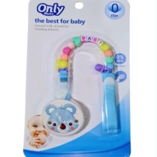 attache-sucette-only-baby-bleu adorable attache sucette only baby