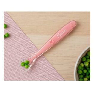 dimension cuillère en silicone rose