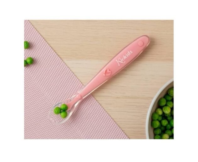 dimension cuillère en silicone rose