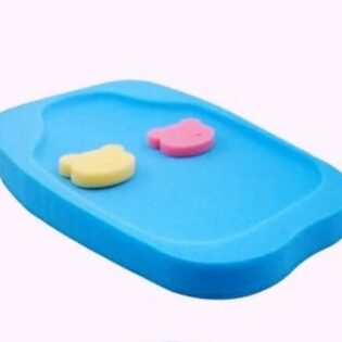 statut 2 éponge de bain bleu1