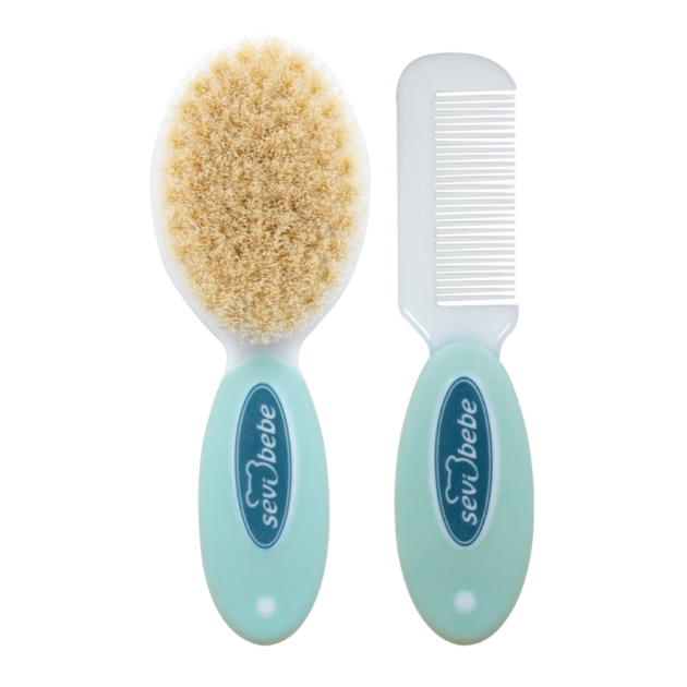 statut sevi bebe ensemble peigne et brosse