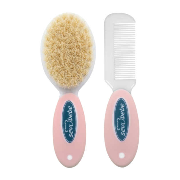 confortable ensemble peigne et brosse