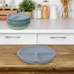 adorable assiette 3 compartiments bebekevi