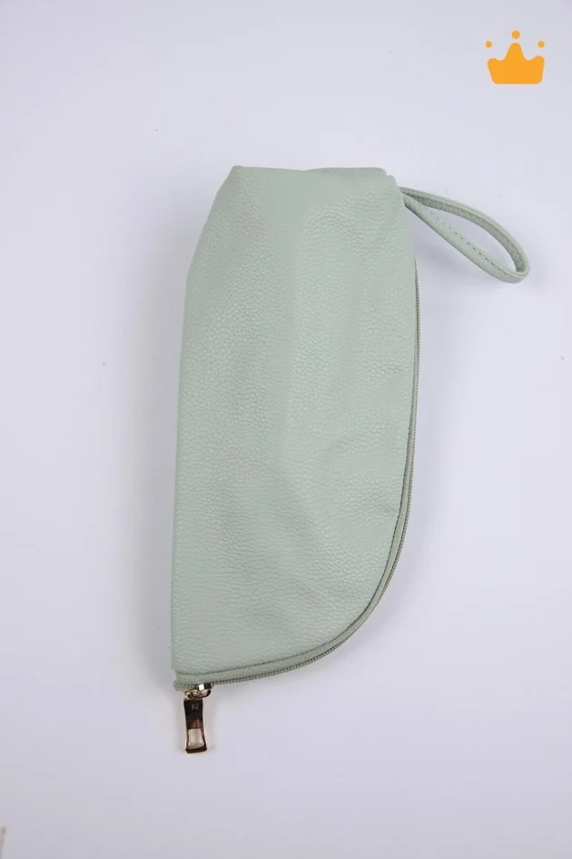 trousse sac à langer chic green