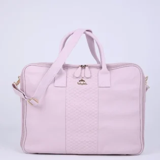 babydola valise de maternité rose
