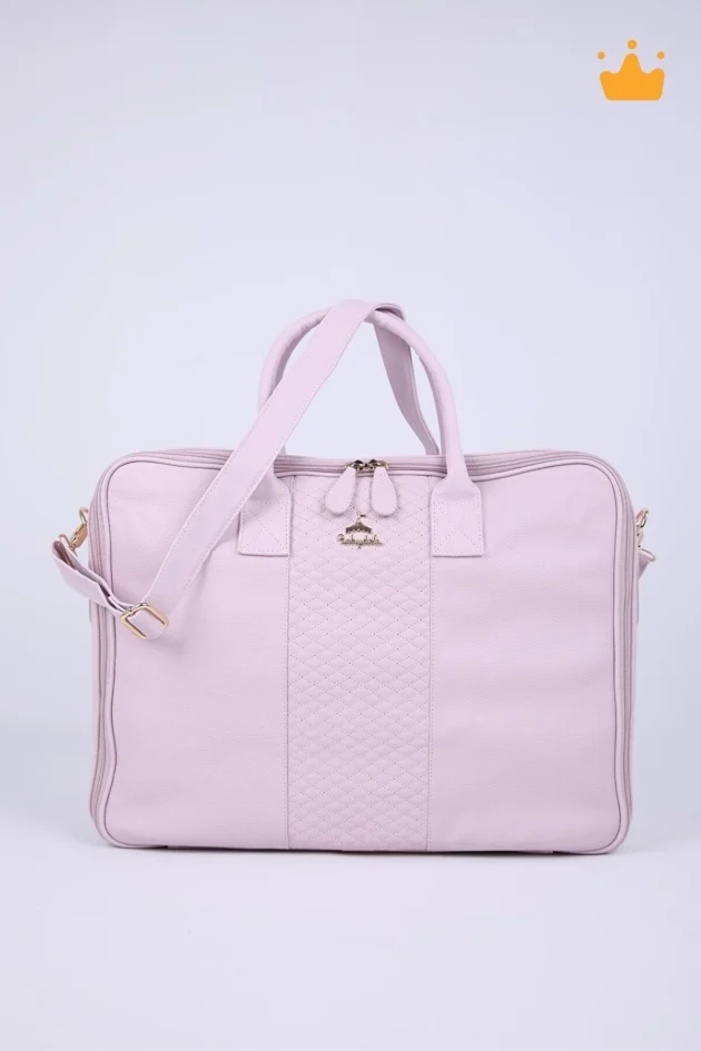 babydola valise de maternité rose