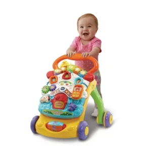 vtech trotteur 2 en 1 orange