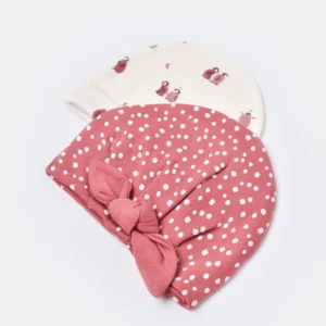 statut lot de 2 bonnets biorganic