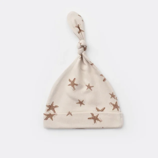 pack de 2 bonnets étoiles imprimés