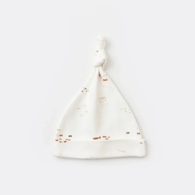 pack de 2 bonnets poissons imprimés