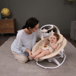 mode relaxe balancelle 2en1 pivotante kidilo