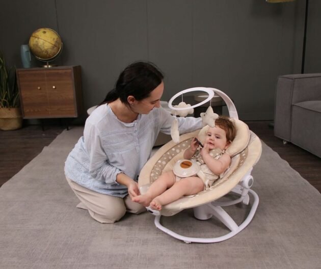 mode relaxe balancelle 2en1 pivotante kidilo