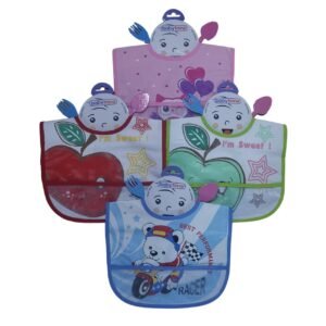 Bavoir-impermEable-avec-poche-Baby-Tone-profil profil bavoir bébé baby tone