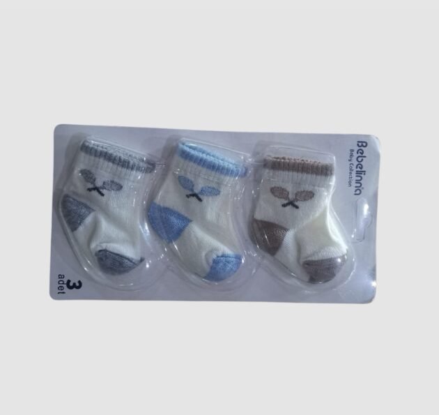 Chaussette-bebe-lot-de-3-en-coton-Bebelinna-4 Profil 2 chaussette bebe lot de 3 en coton