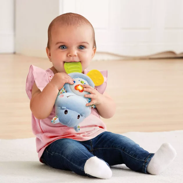 Croc-hippo-peluche-musicale-Vtech vtech croc' hippo bleu